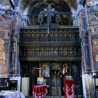 Frescă - Sfânta Mănăstire Mamu