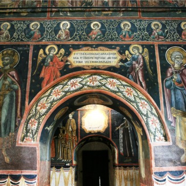 Frescă - Sfânta Mănăstire Mamu