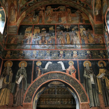 Frescă - Sfânta Mănăstire Mamu