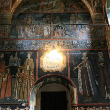 Frescă - Sfânta Mănăstire Mamu