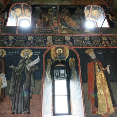 Frescă - Sfânta Mănăstire Mamu