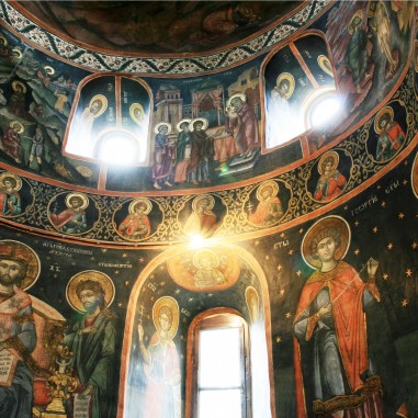 Frescă - Sfânta Mănăstire Mamu